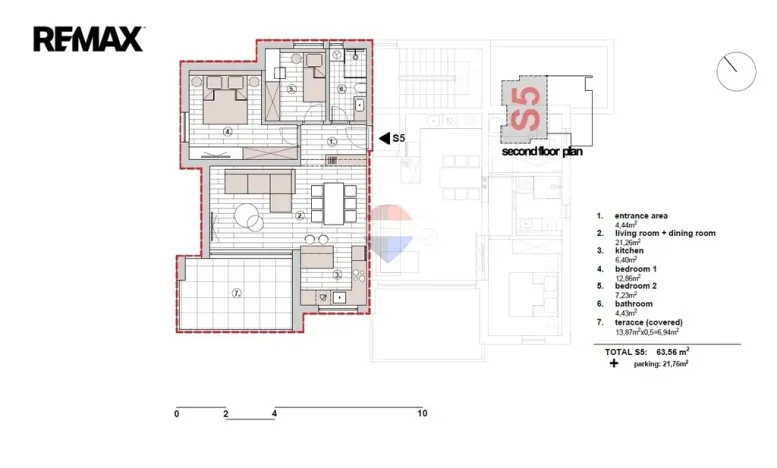 Prodej bytu 3+kk, Primošten,Chorvatsko, 57 m2