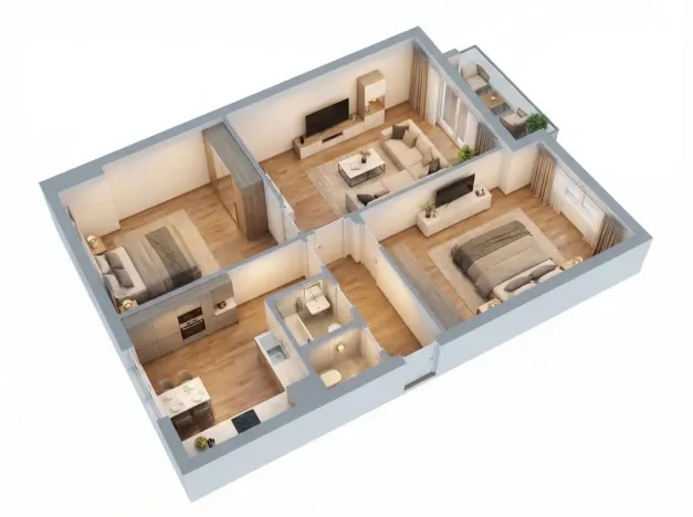 Prodej bytu 3+1, Písek - Budějovické Předměstí, Dr. M. Horákové, 71 m2