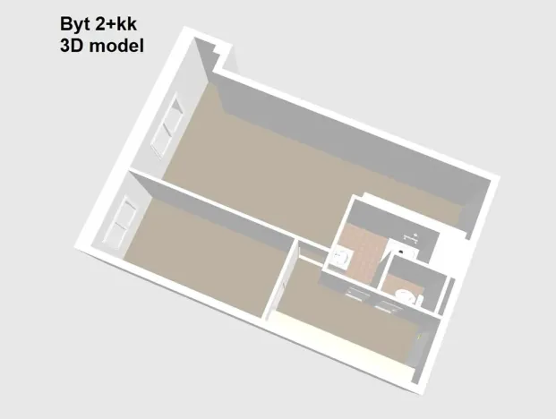 Prodej bytu 2+kk, Čelákovice, Sokolovská, 50 m2