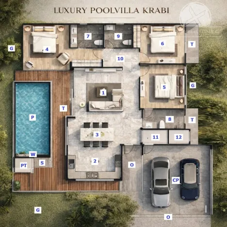 Prodej rodinného domu, Ao Nang, Mueang Krabi District, Thajsko, 206 m2