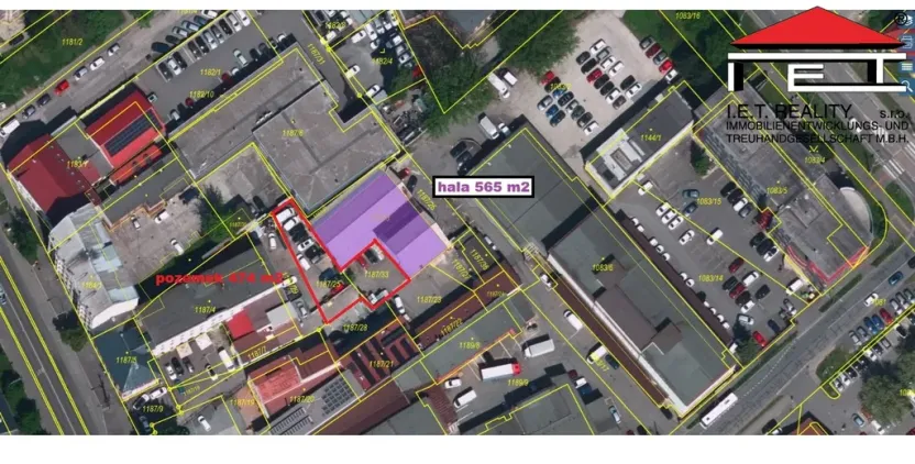 Prodej skladu, Ostrava, Nádražní, 1031 m2