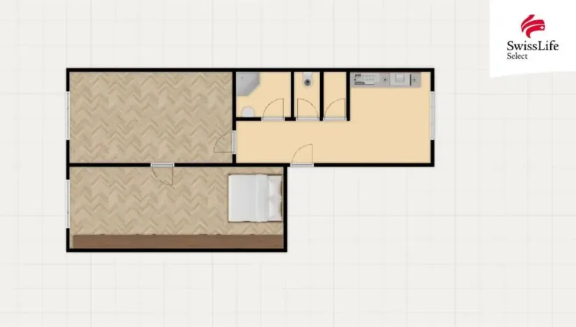 Prodej bytu 2+1, Karlovy Vary, Majakovského, 56 m2