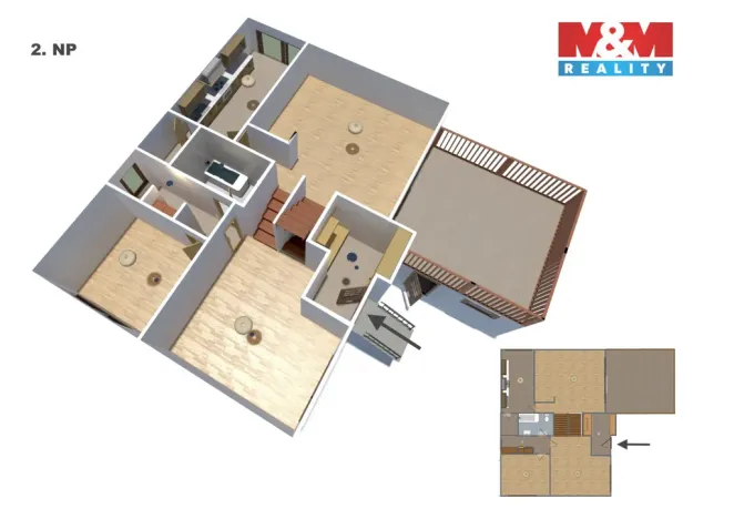 Prodej rodinného domu, Horní Branná, 300 m2