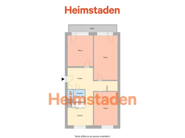 Pronájem bytu 3+1, Ostrava - Hrabůvka, Cholevova, 79 m2