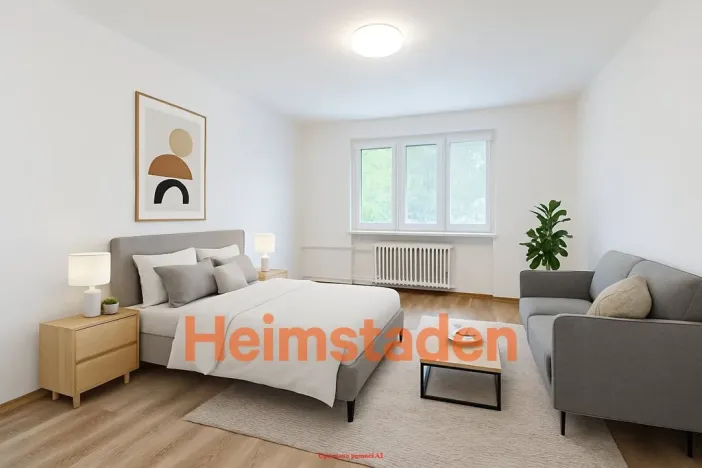 Pronájem bytu 1+1, Ostrava - Moravská Ostrava, Mariánskohorská, 36 m2