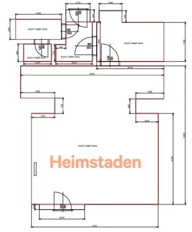 Pronájem kanceláře, Havířov - Město, Hlavní třída, 76 m2