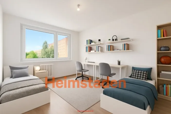 Pronájem bytu 3+1, Ostrava - Výškovice, Lužická, 78 m2