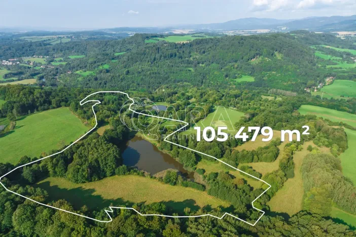 Prodej rybníku, Vojkovice - Jakubov, 105479 m2