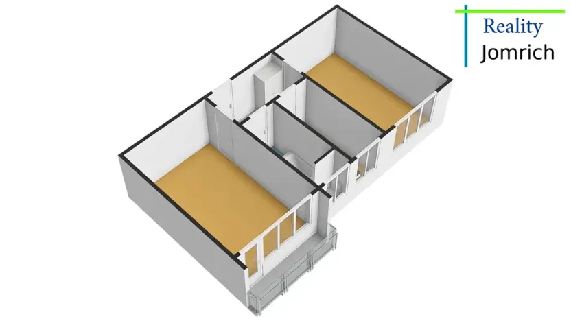 Prodej bytu 2+1, Liberec, Dvorská, 50 m2