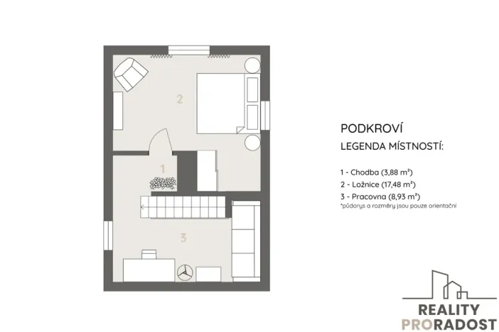 Prodej bytu 3+kk, Poděbrady, Budovcova, 110 m2