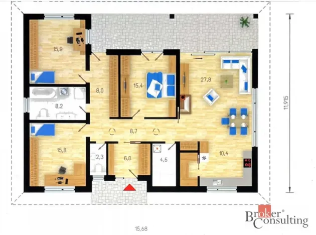 Prodej pozemku pro bydlení, Jimlín, 991 m2