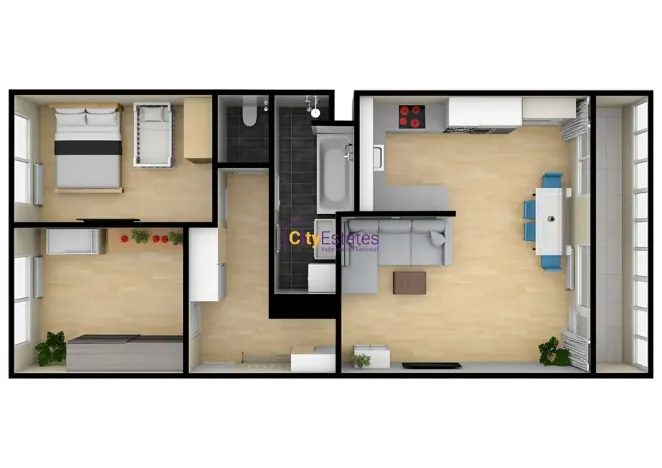 Prodej bytu 3+kk, Praha - Prosek, Lovosická, 67 m2