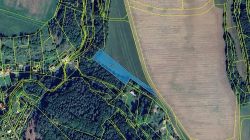 Prodej podílu pole, Lanžov, 1058 m2