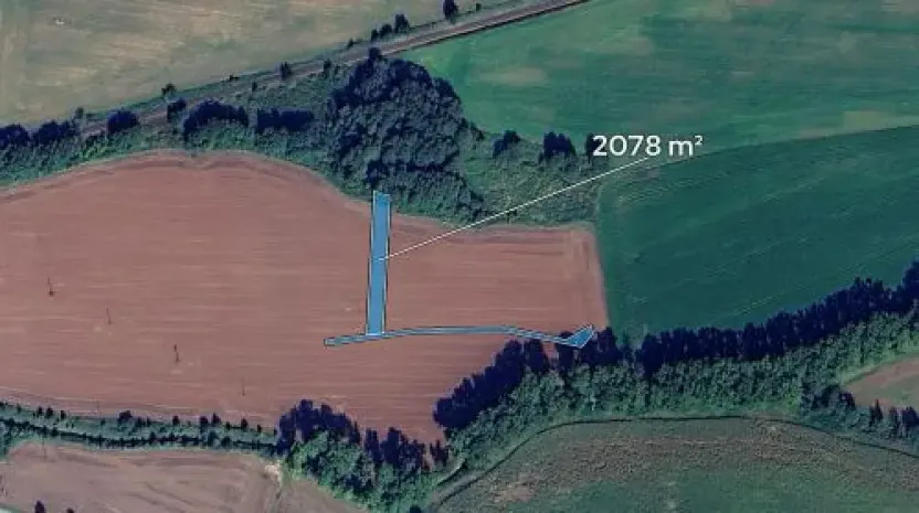 Prodej pole, Lázně Bělohrad, 1361 m2