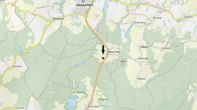 Prodej pole, Nasavrky, 1672 m2