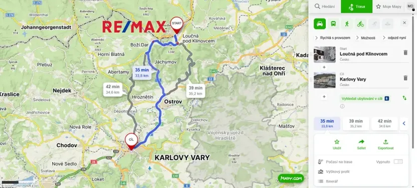 Prodej komerčního pozemku, Loučná pod Klínovcem, 2335 m2