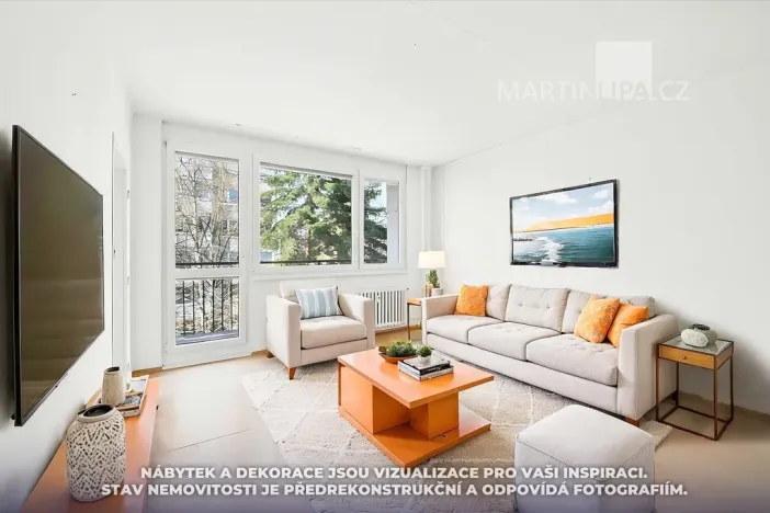 Prodej bytu 3+1, Praha - Hlubočepy, Lamačova, 67 m2