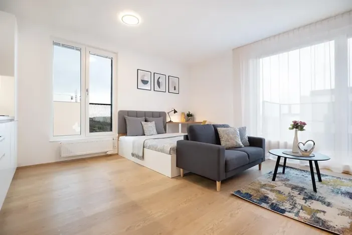 Pronájem bytu 1+kk, Praha - Prosek, Litoměřická, 32 m2