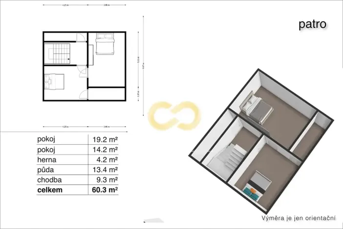 Prodej rodinného domu, Praha - Modřany, K Lahovičkám, 150 m2
