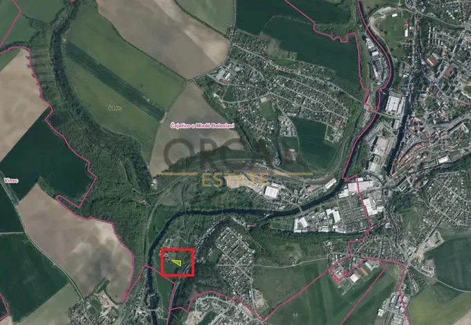 Prodej podílu louky, Mladá Boleslav, 788 m2