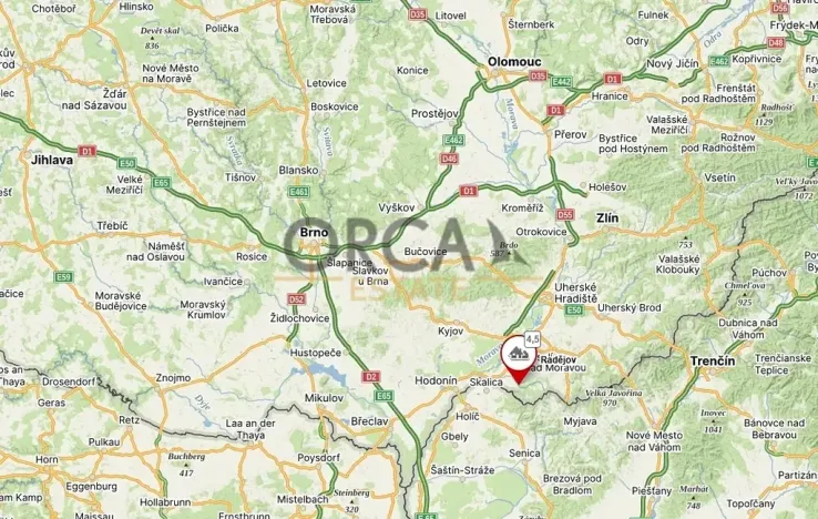 Prodej pole, Radějov, 1222 m2