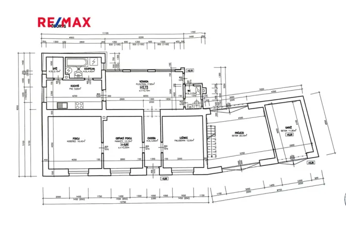 Prodej rodinného domu, Strážovice, 85 m2