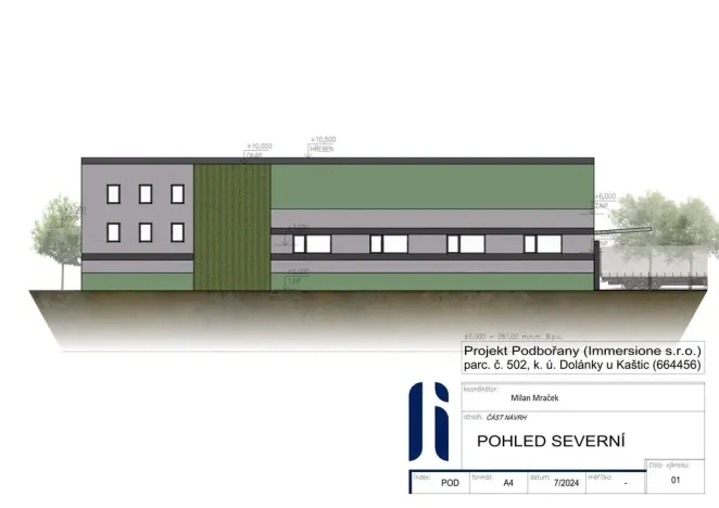 Prodej komerčního pozemku, Podbořany, 3968 m2