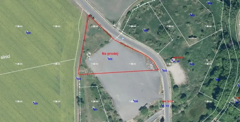 Prodej komerčního pozemku, Podbořany, 3968 m2