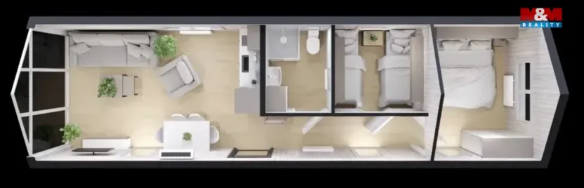 Prodej rodinného domu, Vítězná - Kocléřov, 56 m2