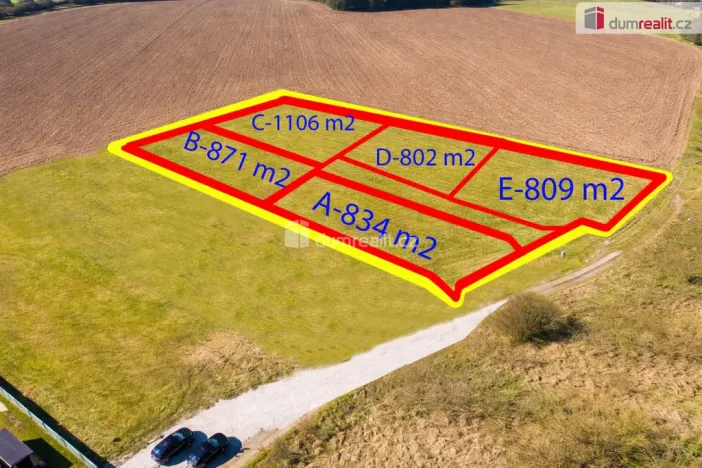Prodej pozemku pro bydlení, Bykoš, 4794 m2
