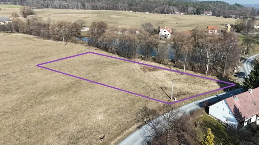 Prodej pozemku pro bydlení, Hradec-Nová Ves, 3202 m2