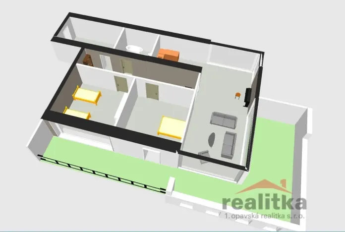 Prodej bytu 3+kk, Opava - Město, Popská, 182 m2