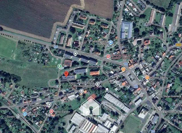 Prodej bytu 3+1, Žandov, Osvobození, 68 m2