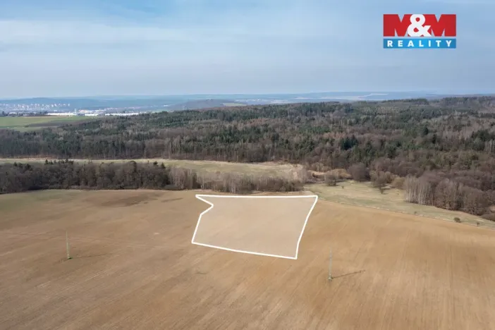 Prodej pole, Plzeň - Božkov, 14072 m2