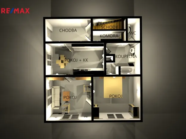 Prodej rodinného domu, Slavonice, Jana Žižky, 66 m2