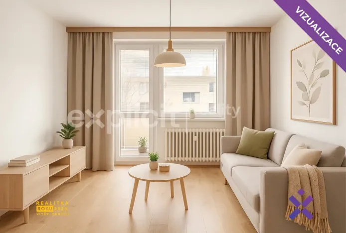 Prodej bytu 2+1, Luhačovice, Zahradní čtvrť, 57 m2