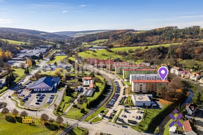 Prodej bytu 2+1, Luhačovice, Zahradní čtvrť, 57 m2