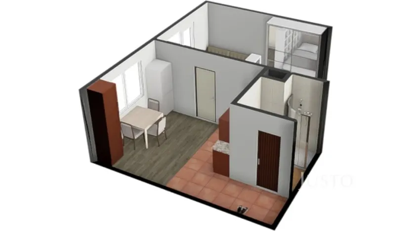 Prodej bytu 1+1, Písek - Budějovické Předměstí, třída Přátelství, 38 m2