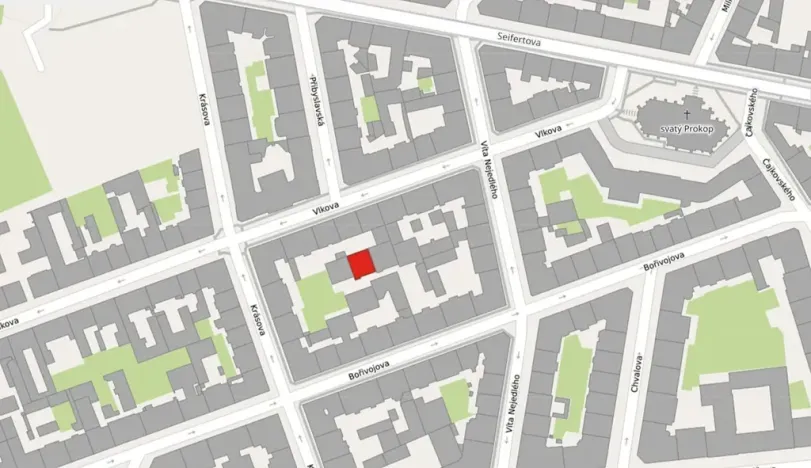 Prodej činžovního domu, Praha - Žižkov, Vlkova, 457 m2