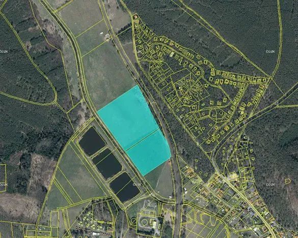 Prodej louky, Doksy, 46765 m2