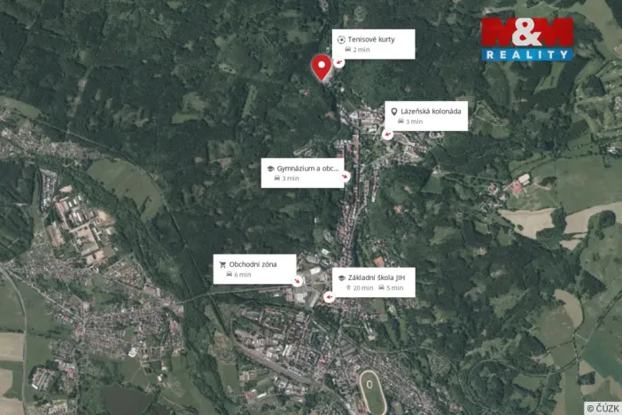 Prodej atypického bytu, Mariánské Lázně, Třebízského, 213 m2