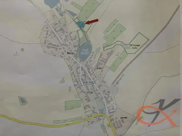 Prodej louky, Niva, 3356 m2
