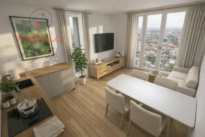 Prodej bytu 2+kk, Mělník, Vlasákova, 58 m2