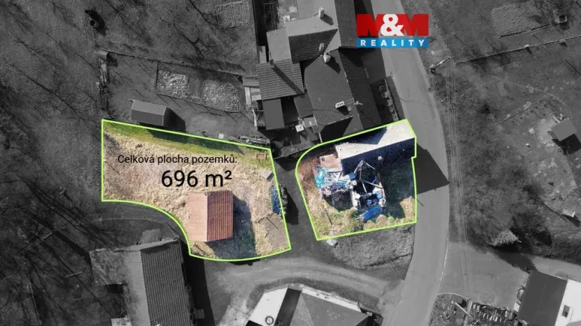 Prodej pozemku, Loukov, 696 m2