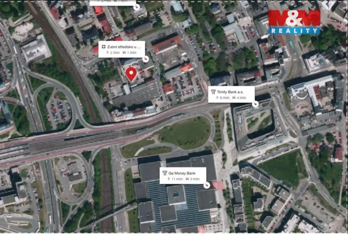 Pronájem kanceláře, Ostrava - Moravská Ostrava, Brandlova, 86 m2