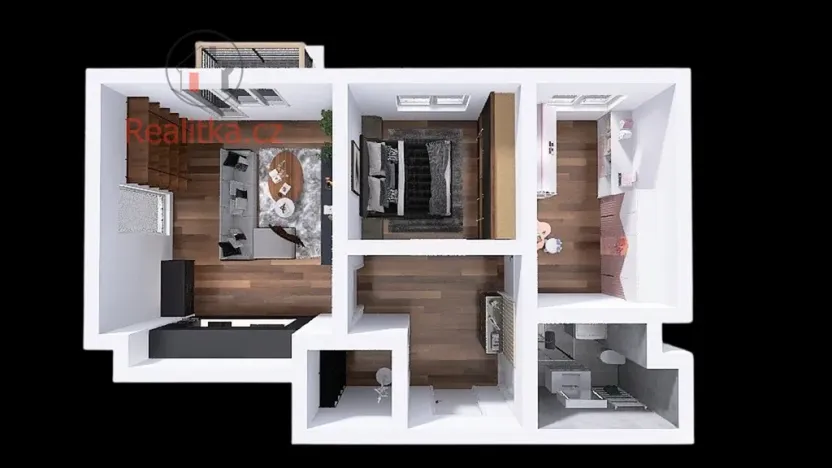 Prodej bytu 3+kk, Mělník, Vlasákova, 60 m2