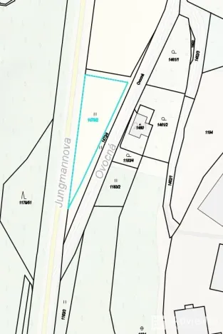 Prodej zahrady, Vejprty, Ovocná, 876 m2