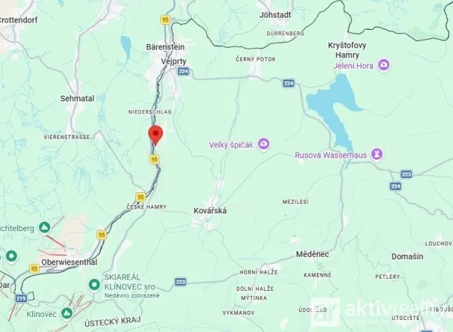 Prodej zahrady, Vejprty, Ovocná, 876 m2