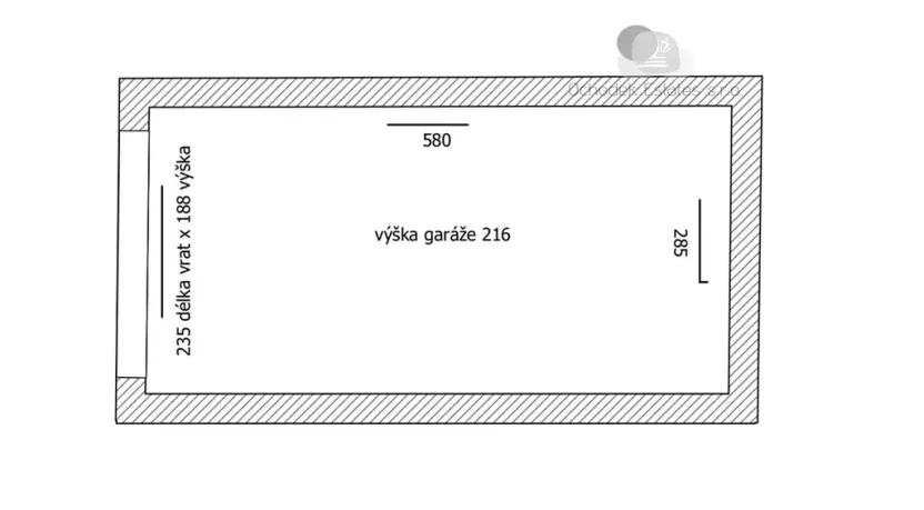 Pronájem garáže, Přerov, Kojetínská, 18 m2