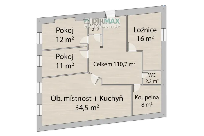 Prodej bytu 4+kk, Plzeň, Veská, 108 m2